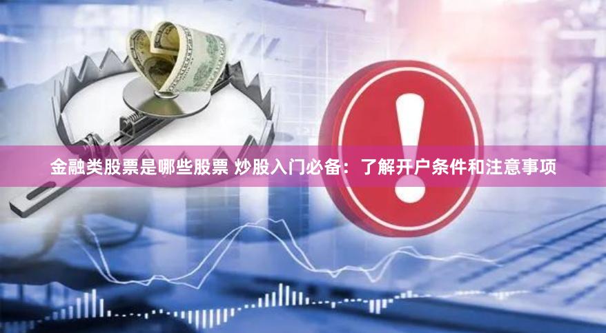 金融类股票是哪些股票 炒股入门必备：了解开户条件和注意事项