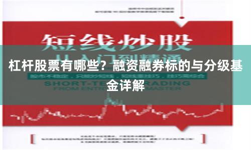 杠杆股票有哪些？融资融券标的与分级基金详解