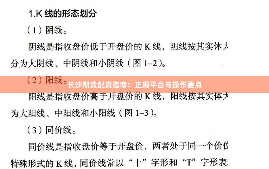 长沙期货配资指南：正规平台与操作要点