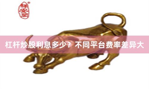 杠杆炒股利息多少？不同平台费率差异大